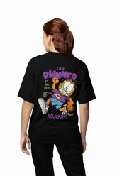 Garfield Runner Oversized T-Shirts